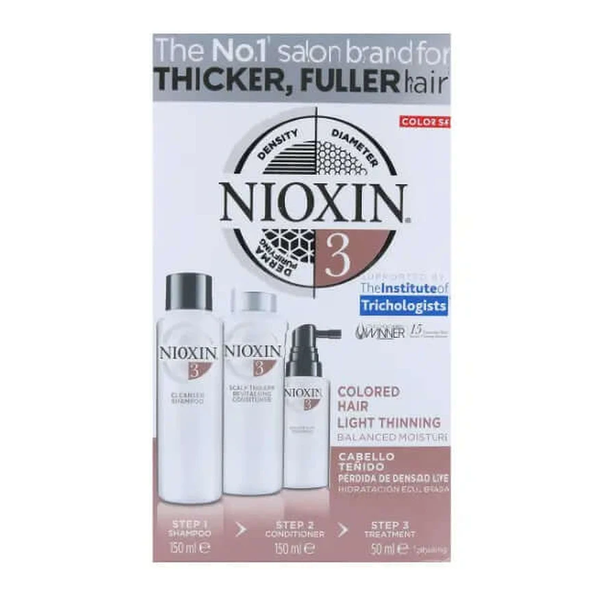 Wella Nioxin Trial Kit System 3 Slightly Teid Hair