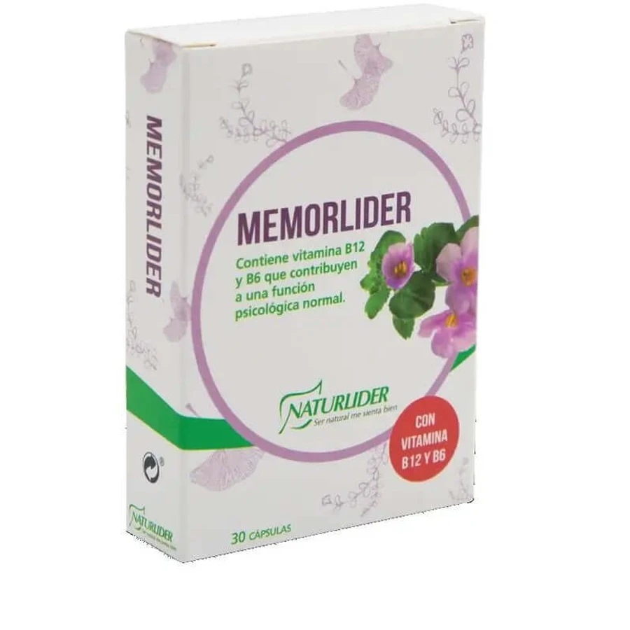 Naturlider Memorlider, 30 Capsules