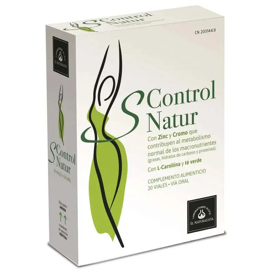 El Naturalista Scontrolnatur, Complemeno Alimenticio Para El Control De Peso , 20 Viales