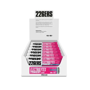 226Ers Veganer Gummiriegel Erdbeer-Gummi-Energieriegel, 42x30 Gramm