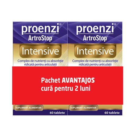 Proenzi Artrostop Envase Intensivo, 60 comprimidos + 60 comprimidos, Walmark