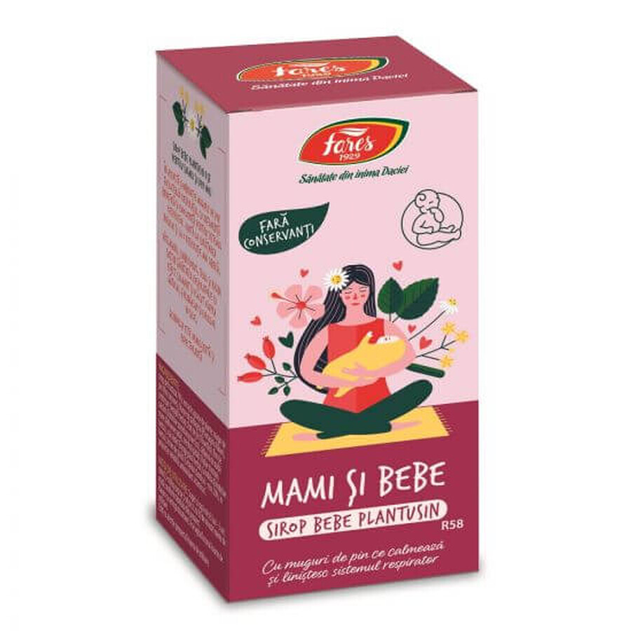 Comprar Plantusin Jarabe para mamás y bebés R58, 100 ml, Fares Plantusin Jarabe para mamás y bebés R58, 100 ml, Fares