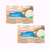 Babybio Joghurt Naturkuh, Packung 2 x 2X130 gr