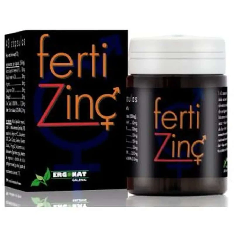 Ergonat Fertizinc 40 Capsules