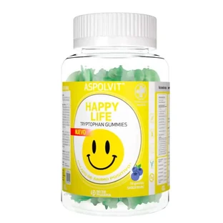 Aspolvit Gummibärchen Happy Life 60 Gummibärchen