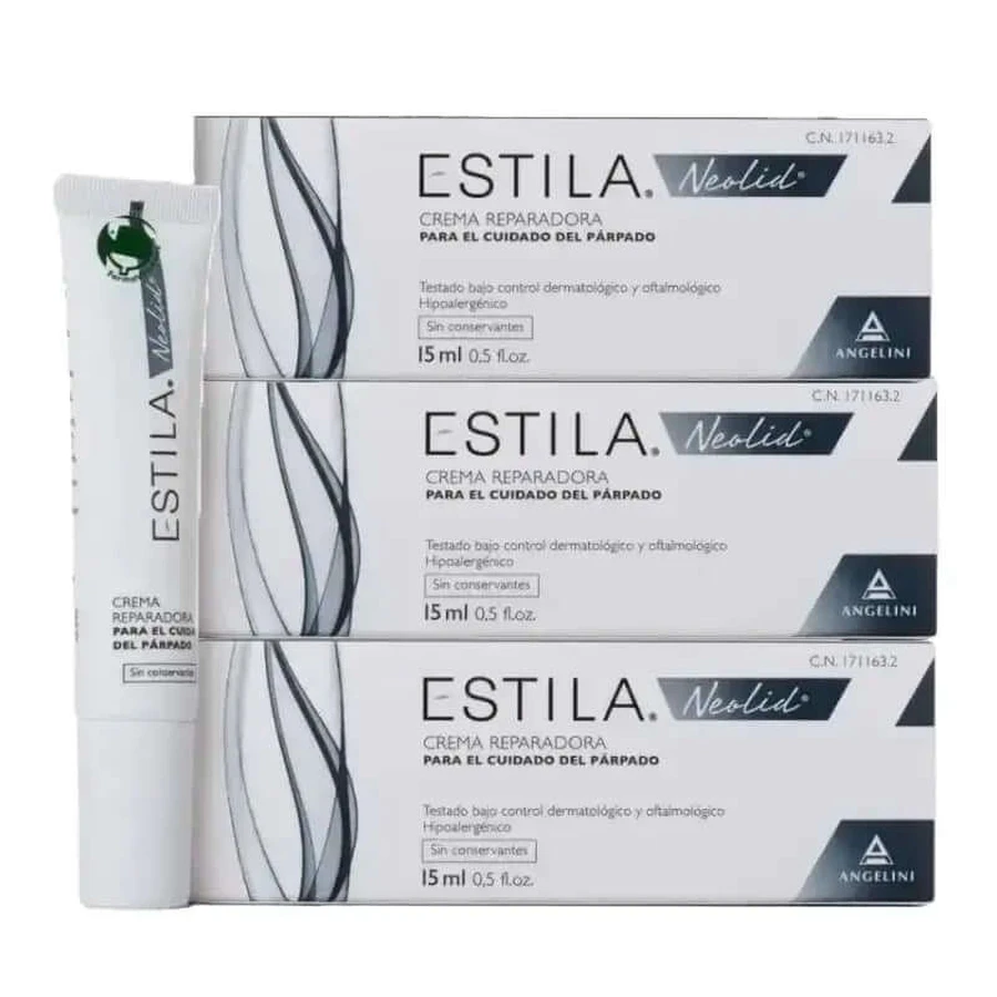 Estila Verpakkingen Neolid Crème, 3 X 15 Ml