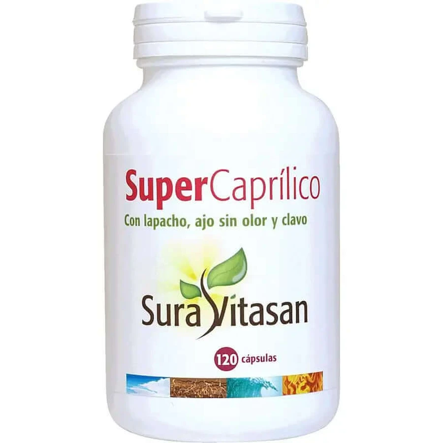 Sura Vitas Super Caprylic , 120 gélules