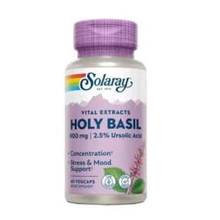 Solaray Heilig Basilicum 450Mg. 60 Capsules