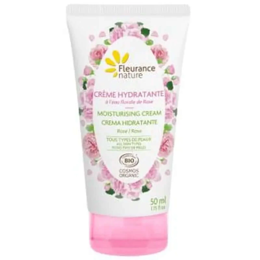 Fleurance Nature Crema Idratante alla Rosa 50Ml