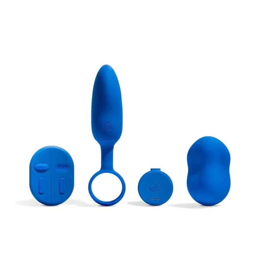 Platanomelon Mobi Vibrator Paar Blau
