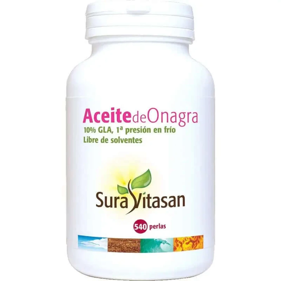 Sura Vitas Teunisbloemolie 500 Mg , 540 parels