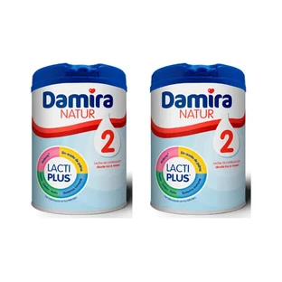 Pack Damira Natur 2 Lait de continuation 2 x 800 gr