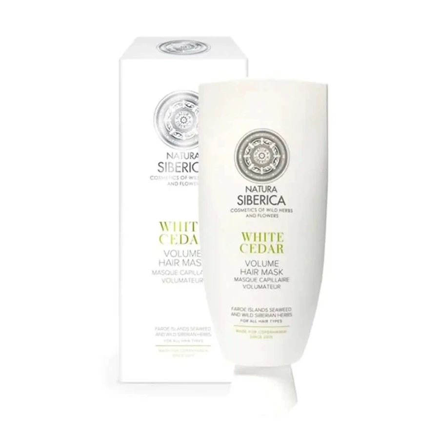 Natura Siberica Ns Copenhagen Volume Hair Mask, White Cedar, 200 Ml