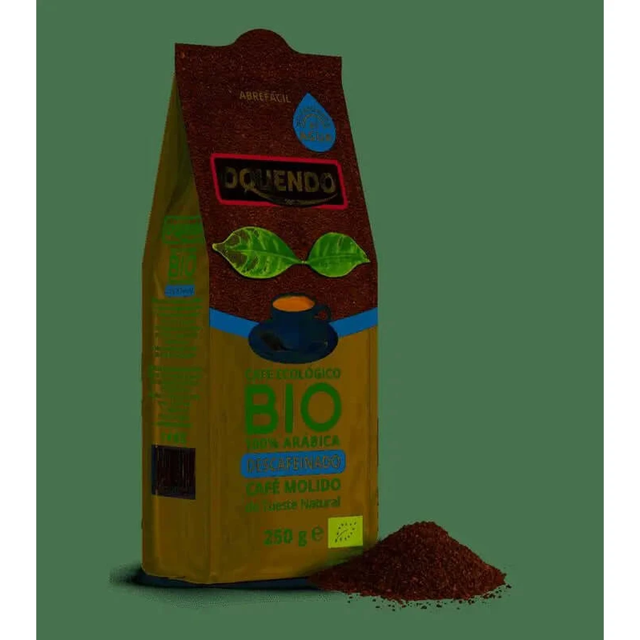 Oquendo Descaf naturel moulu à l'eau Bio, 250 Gr