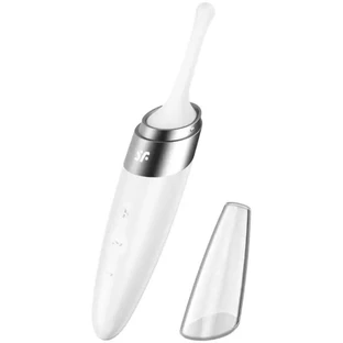 Satisfyer Ring Twirling Delight Clitoris Stimulator - Wit