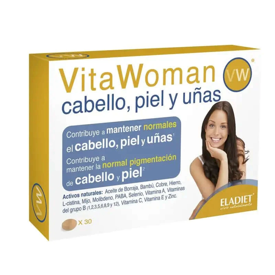 Eladiet Vitawoman Haare, Haut und Nägel 30 Tabletten
