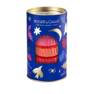 Roger & Gallet Wellness Zeepdoos: Fleur De Figuier - Gingembre Rouge - Rose, 3 stuks.