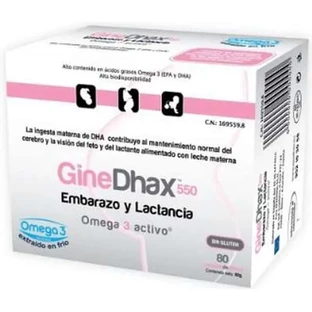 Epadhax Ginedhax Schwangerschaft 550Mg. 80 Kapseln