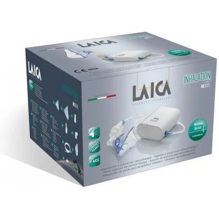 Laica NE3001 MINI máquina de aerosol compacta con compresor