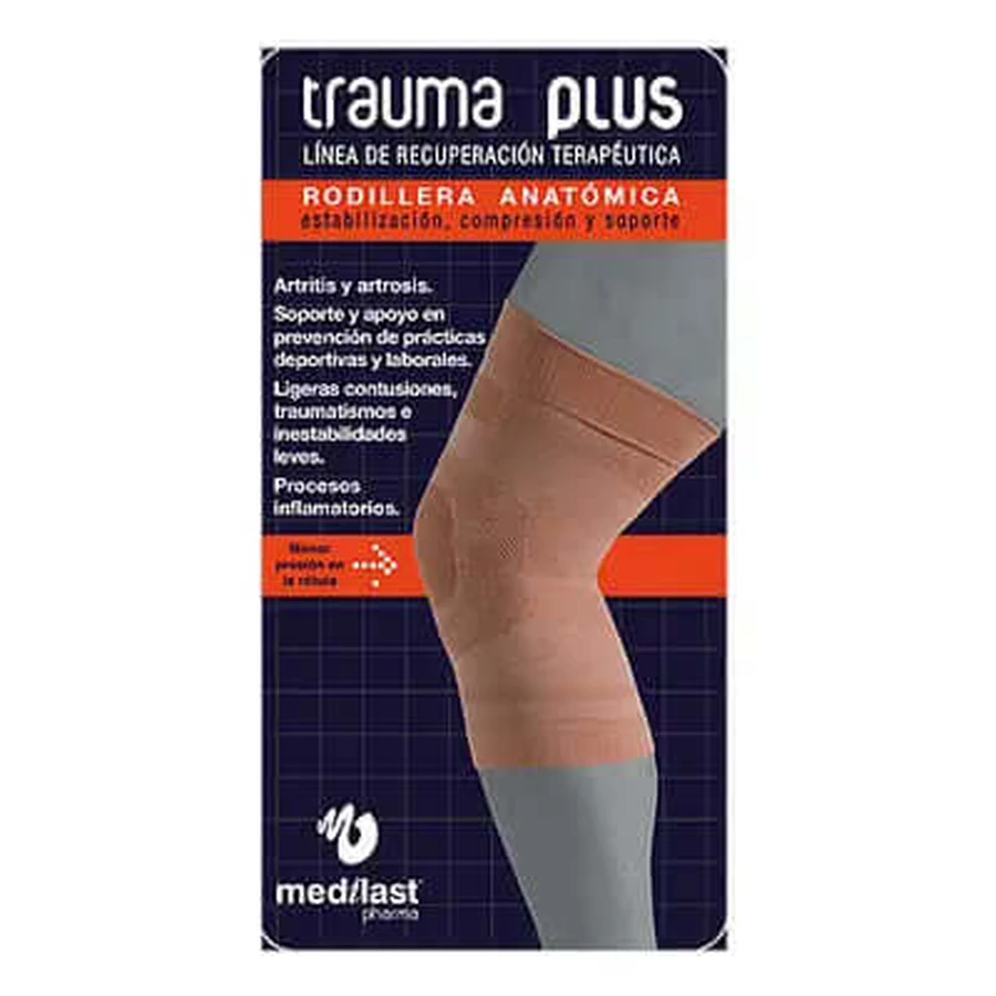 Trauma Plus Knieschiene T/G Anat. Beige