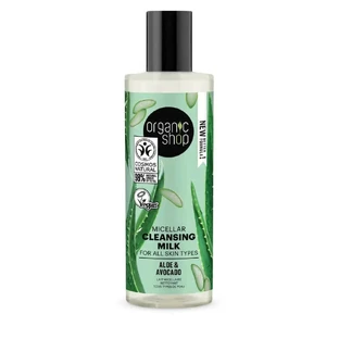 Organic Shop Micellaire Reinigingsmelk Voor Alle Huidtypen Avocado En Aloë Van Organic Shop, 150 Ml