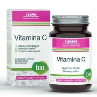 Gse Vitamin C 60 Tablets Bio Vegan