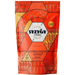 Syzygy Complemento Alimenticio Ashwagandha Ksm-66 Ecológica , 60 capsulas