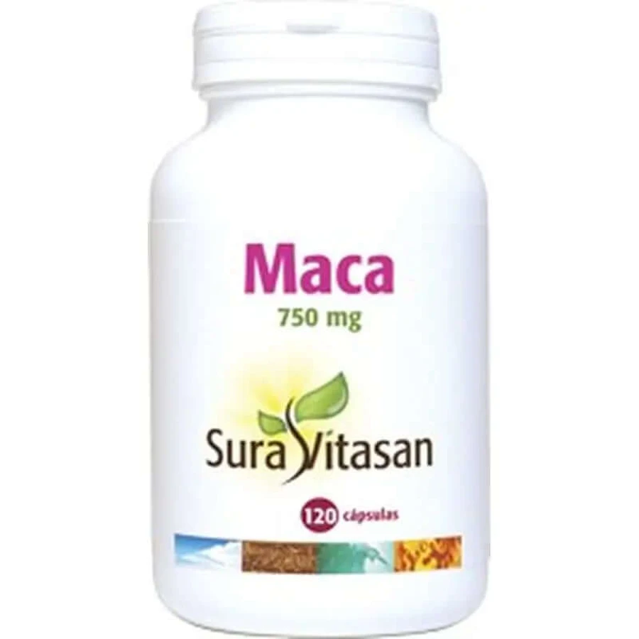 Sura Vitasan Maca , 120 capsules van 750 mg