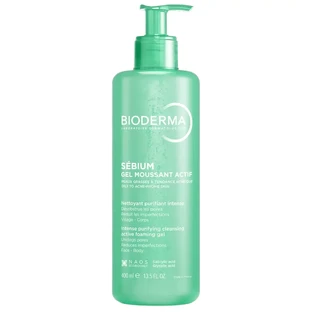 Bioderma Sébium Gel Moussant Actif, 400 ml
