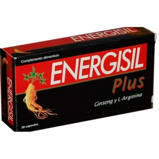Pharma Otc Energisil Energisil Vigor Plus Ginseng + Arginine , 30 capsules