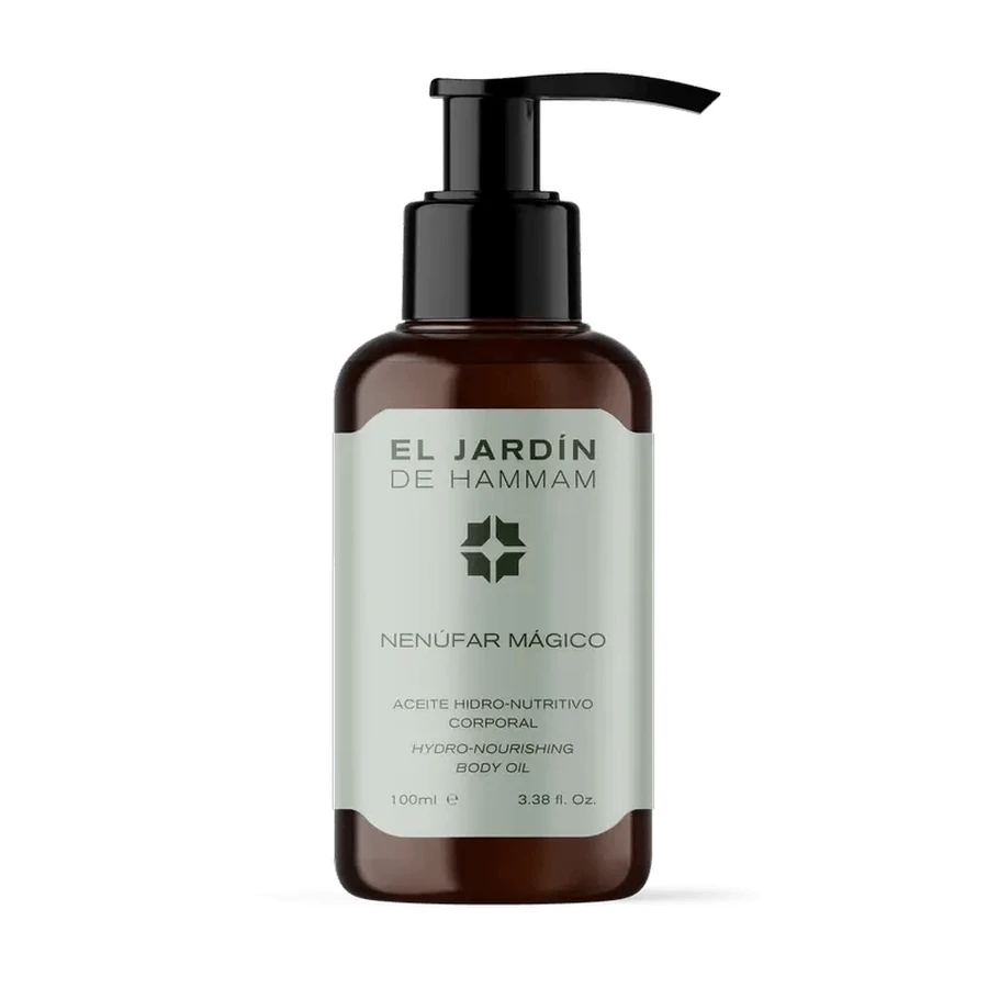 El Jardín De Hammam Aceite Hidro-Nutritivo Corporal Nenúfar Mágico , 100 ml