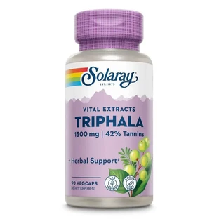Solaray Triphala 500 Mg, 90 Capsules