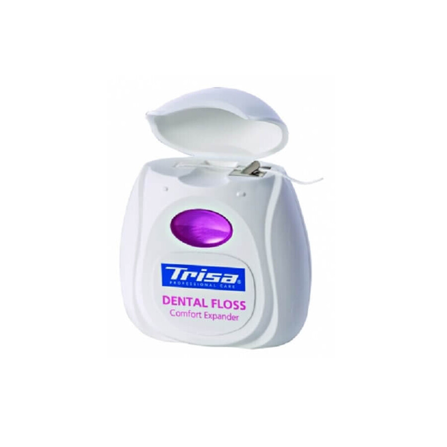 Buy Mint and expandable dental floss, 40m, Trisa Mint and expandable dental floss, 40m, Trisa