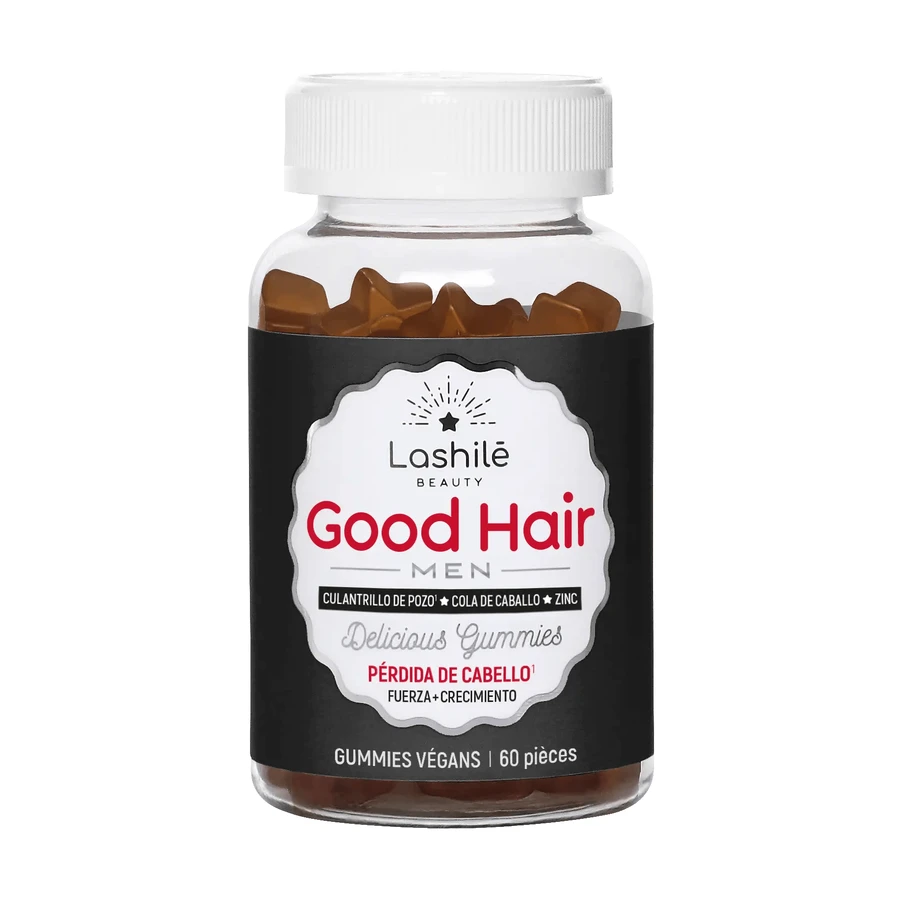 Lashilé Beauty Good Hair Men Gominolas , 60 unidades