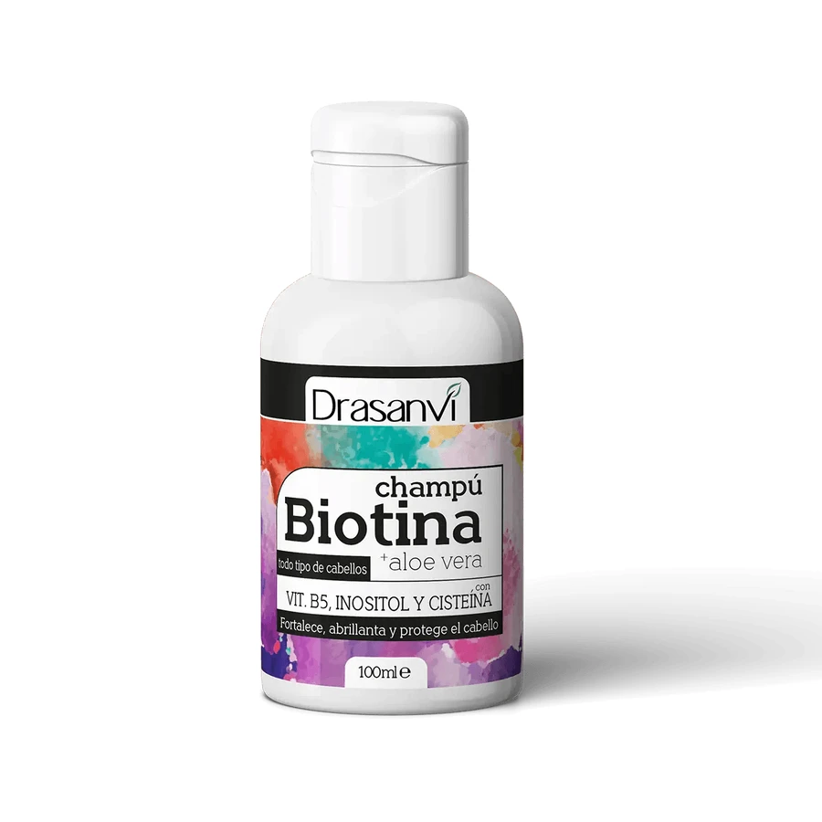 Drasanvi Biotina Shampoo En Aloë Vera Fles , 100 ml