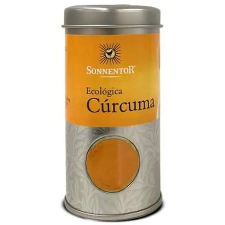 Sonnentor Gemalen Curcuma in blik 40Gr. Bio