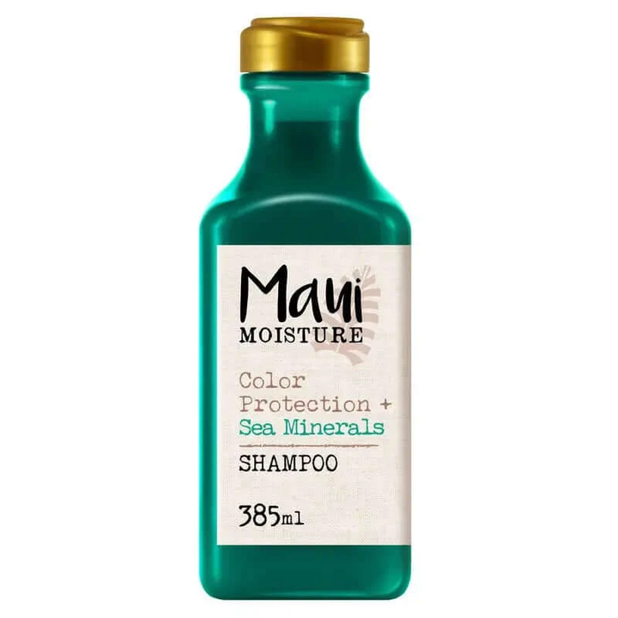 Maui Moisture, Șampon pentru protecția culorii și minerale marine, păr vopsit, 385 ml