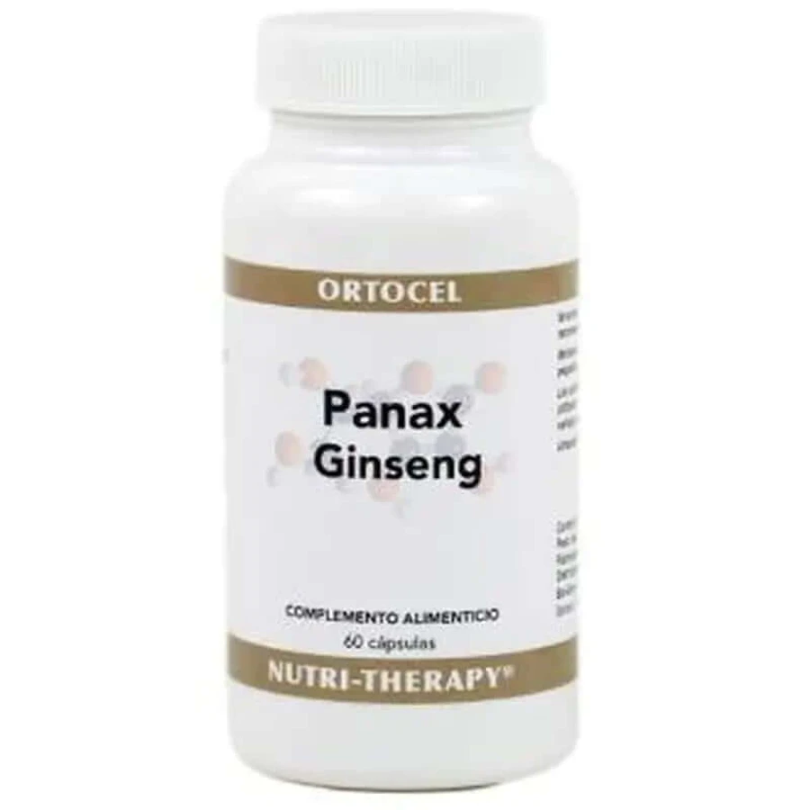 Ortocel Nutri-Therapy Panax Ginseng 60 Capsules