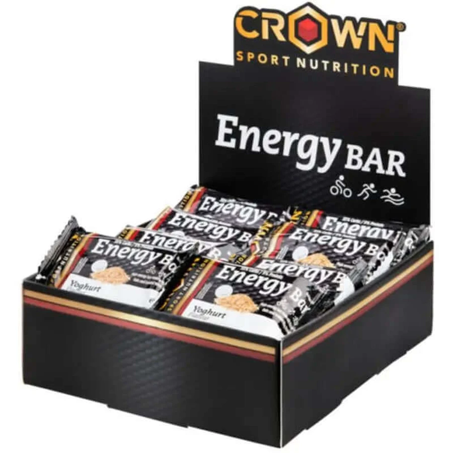 Crown Sport Nutrition Energy Bar Iaurt , 12 x 60 grame
