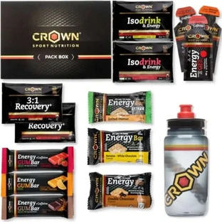 Crown Sport Nutrition Endurance Tester 3.0 Pack avec Shaker 500 Ml
