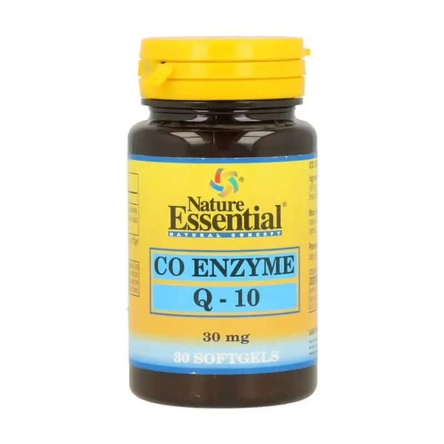 Natur Wesentliches Co-Enzym Q-10 30 mg, 30 Weichkapseln