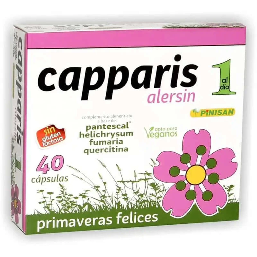 Pinisan Capparis, 40 Cápsulas