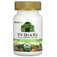 Natures Plus Garden Vitamine D3&K2, 60 Capsules