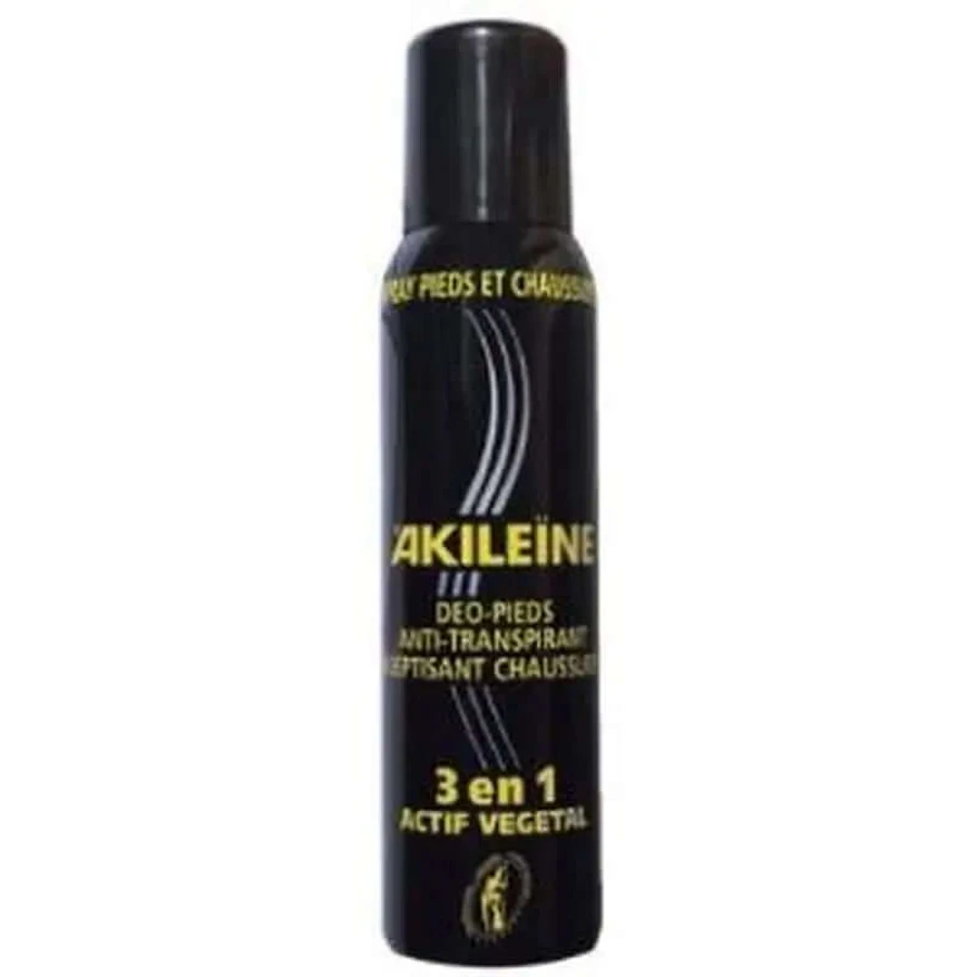 Akileine Fuß- & Schuhspray (Schwarz) 3 In 1 150Ml