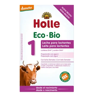 Holle Leche de Vaca Para Lactantes 1, 400 gr