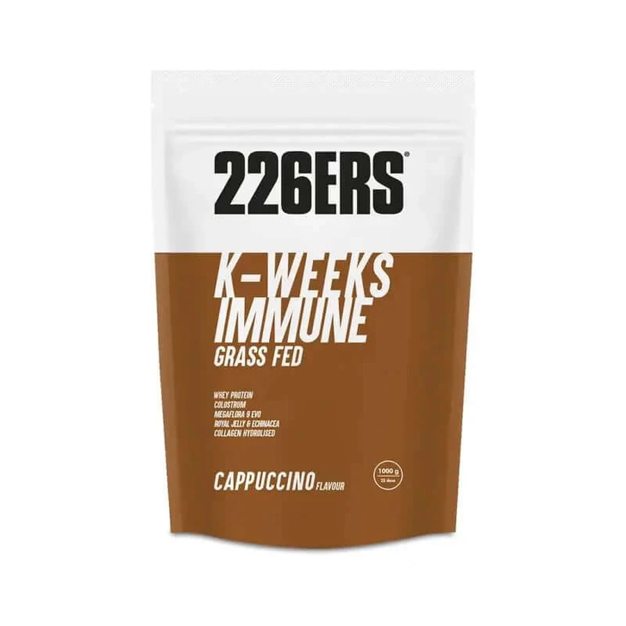 226Ers K-Weeks Immune Grass Fed Protein Shake Cappuccino, 1000 g
