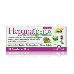 Natysal Hepanat Detox , 20 ampullen