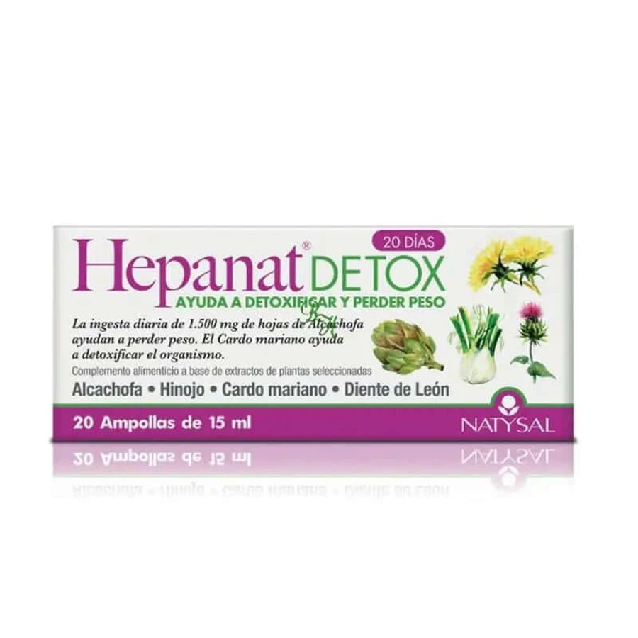 Natysal Hepanat Detox , 20 ampullen
