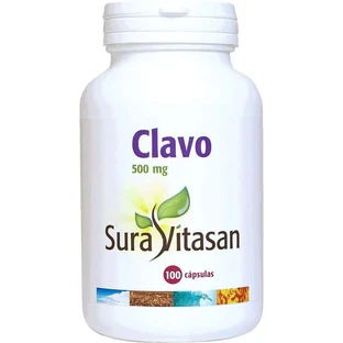 Sura Vitasan Kruidnagel 500 Mg , 100 capsules van 500 mg