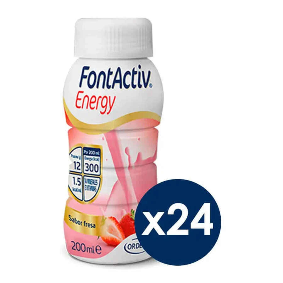 Fontactiv Energy Strawberry 24x200 ml